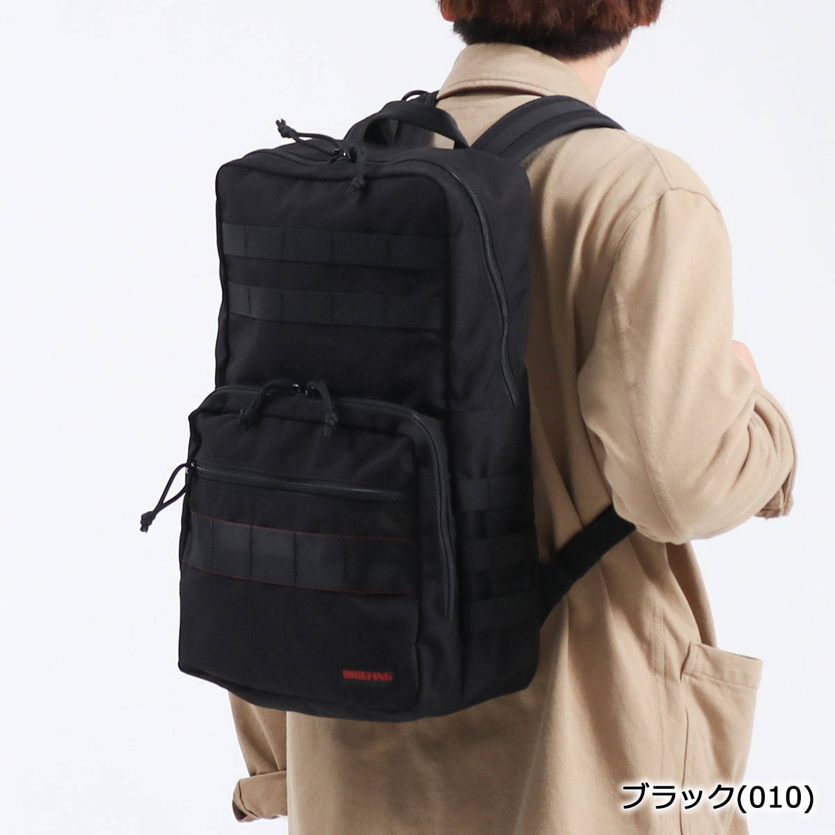 【22H限定プレゼント付〜9/2 9:59】 ノベルティ付 【日本正規品】 ブリーフィング リュック BRIEFING バッグ AT-COMPACT PACK ATコレクション リュックサック 大きめ 軽い ナイロン 通勤 通学 アウトドア メンズ レディース B4 A4 BRL201P44