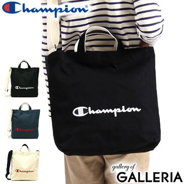 チャンピオン トートバッグ Champion ヒューイ 2WAY ショルダーバッグ トート バッグ 斜めがけ ショルダー サブバッグ A4 キャンバス コットン 布 縦型 メンズ レディース 57766