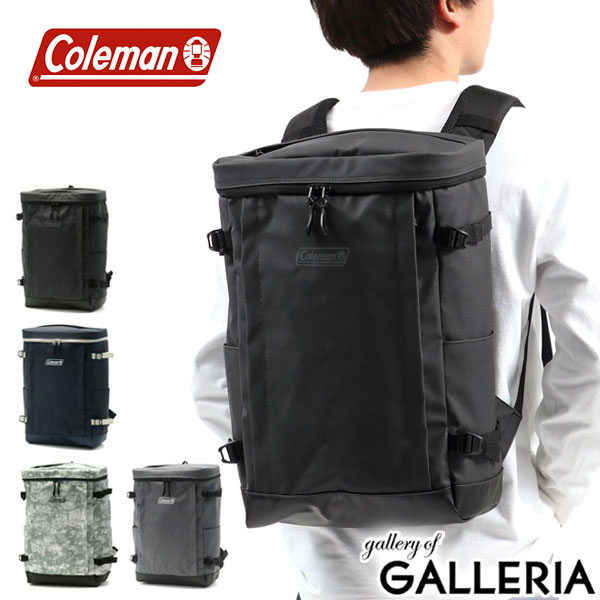 ノベルティ付&無料ラッピング コールマン Coleman リュック 通学 SHIELD 30 シールド バックパック 大容量 A4 B4 30L 通学リュック 高校生 中学生 部活 スクエア ボックス型 男子 女子 PC収納 メンズ レディース 2021SS