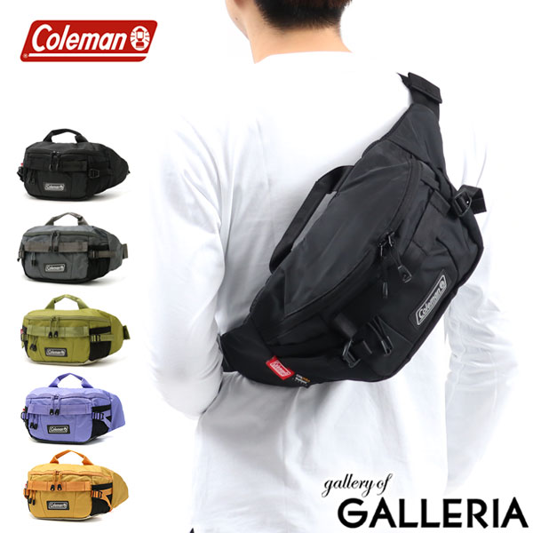 【48H限定プレゼント付〜8/31 9:59】 コールマン ウエストバッグ Coleman バッグ ウエストポーチ AITHRIA WAIST エスリア ショルダー 斜めがけ ボディバッグ 5L メンズ レディース