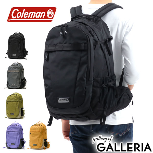 ノベルティ付 【公認販売店】 コールマン リュック Coleman バックパック エスリア 30 リュックサック バッグ アウトドア キャンプ 通学 大容量 30L A4 B4 撥水 軽量 軽い ノートPC ナイロン メンズ レディース