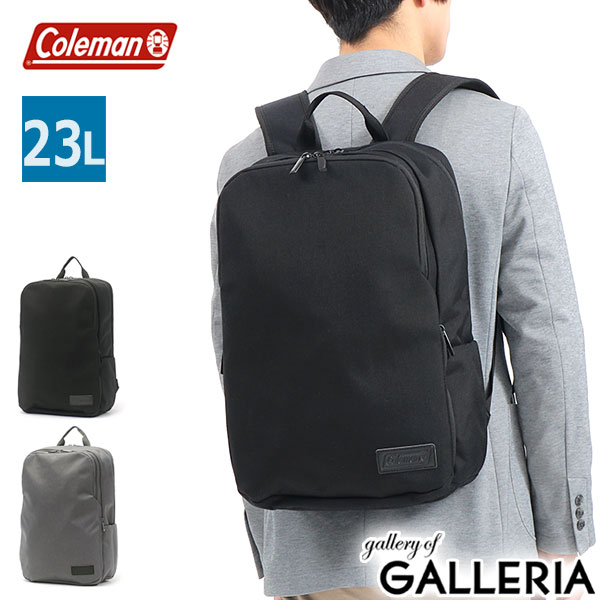 条件達成で最大36倍 28日2時迄｜ノベルティ付 【公認販売店】 コールマン リュック Coleman OUTBIZ アウトビズバックパックスリム ビジネスリュック B4 A4 23L ノートPC タブレット収納 通勤 通学 出張 メンズ レディース