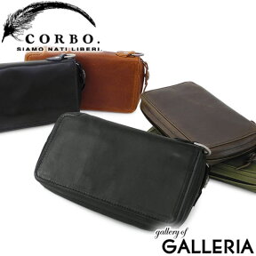 【最大40倍 4/25限定】 Wノベルティ付 コルボ corbo. 財布 長財布 CORBO クレイ CLAY メンズ レディース ラウンドファスナー 本革 小銭入れあり ウォレット 8JF-9975