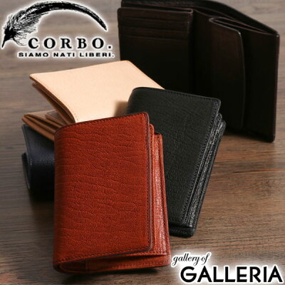 【最大39倍 16日2時迄】 Wノベルティ付 コルボ CORBO 財布 コルボ 二つ折り財布 GOAT ゴート メンズ 革 レザー corbo. 1LJ-1302