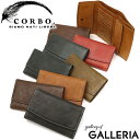 コルボ 財布（メンズ） 【最大39倍 5/10限定】 Wノベルティ付 コルボ 財布 CORBO 三つ折り財布 Curious キュリオス メンズ 本革 小銭入れ付き 限定カラー 8LO-1110