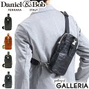 【最大49倍 4/25限定】 ノベルティ付 【正規品1年保証】 ダニエル&ボブ ボディバッグ Daniel&Bob ピッピーノ PIPPINO 14 ローディー RODI.K ワンショルダーバッグ 斜めがけバッグ 本革 小さめ 縦型 メンズ DAB_U494.14_36.K