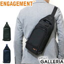  ノベルティ付  ENGAGEMENT ボディバッグ エンゲージメント ワンショルダー BODY BAG ショルダーバッグ 斜め掛け メンズ ナイロン EGBB-002