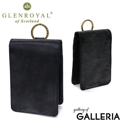 ノベルティ付 【正規品3カ月保証】 グレンロイヤル カードケース GLENROYAL パスケース LAKELAND BRIDLE COLLECTION レイクランドブライドルコレクション CARD CASE WITH RING 定期入れ メンズ レディース レザー 革 03-5924