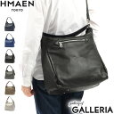 アエナ ショルダーバッグ HMAEN 2WAY ショルダー Kaede 2nd カエデ トートバッグ 斜めがけ ハンドル B5 本革 革 レザー 日本製 メンズ...