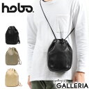 ホーボー ショルダーバッグ hobo 巾着バッグ HORSE LEATHER DRAWSTRING BAG 巾着ショルダーバッグ 本革 ショルダー 斜めがけ 軽量 小さめ メンズ レディース 日本製 HB-BG3305