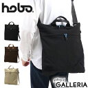 ホーボー ショルダーバッグ hobo ショルダー NYLON TUSSAH 2WAY SHOULDER BAG トートバッグ ファスナー付き 斜めがけバッグ A...