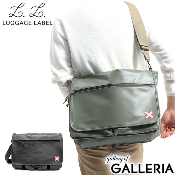 ラゲッジ レーベル ライナー ショルダーバッグ 951-09235 メッセンジャーバッグ 吉田カバン LUGGAGE LABEL LINER SHOULDER BAG メンズ レディース 斜めがけ 赤バッテン 大容量 大きい A4 日本製 ブランド 20代 30代 40代