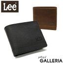 【土日限定 最大39倍】 Lee 財布 LEE リー cross クロス 二つ折り財布 小銭入れあり カード収納 本革 コンパクト シンプル メンズ レディース 320-1894