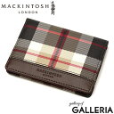 マッキントッシュ ロンドン パスケース MACKINTOSH LONDON ハウス HOUSE カードケース スリム 定期入れ 二つ折り 軽量 本革 通勤 ビジネス チェック チェック柄 レディース MKL5060046