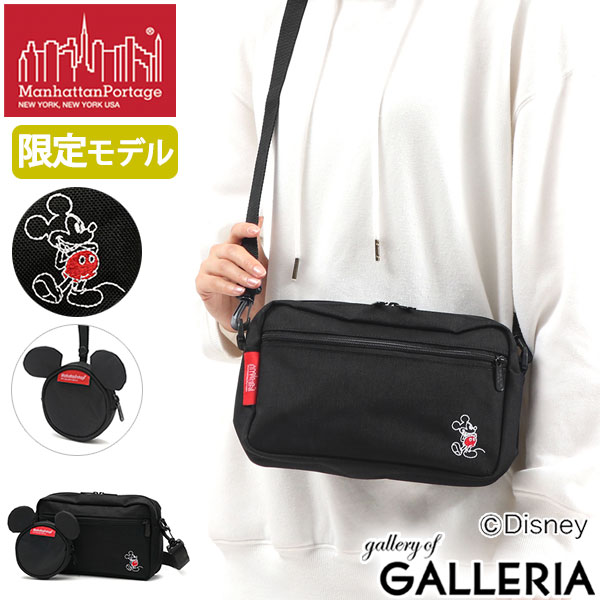 【500円OFFクーポン】 無料ラッピング 【日本正規品】 マンハッタンポーテージ ミッキー ショルダーバッグ Manhattan Portage Mickey Mouse 2021 Jogger Bag ディズニー ミニショルダー ブランド 軽量 A5 数量限定 メンズ レディース MP1404LMIC21