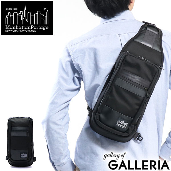 【最大36倍 5/20限定】【日本正規品】 マンハッタンポーテージ ブラックレーベル ボディバッグ Manhattan Portage BLACK LABEL マンハッタン ワンショルダー 斜めがけ NORTH FORK CROSS BODY BAG メンズ レディース MP1921-BL-BB