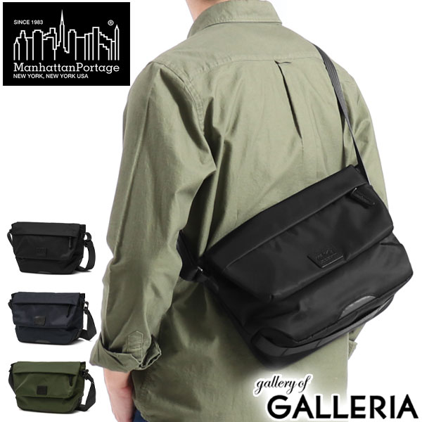 【日本正規品】 マンハッタンポーテージ ブラックレーベル ショルダーバッグ Manhattan Portage BLACK LABEL メッセンジャーバッグ TWILL MESEROLE MESSENGER BAG メンズ MP1616TWLBL