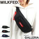 【最大39倍 27日9:59迄】【10%OFFクーポン】 ミルクフェド バッグ MILKFED. ボディバッグ ウエストバッグ BASIC FANNYPACK 斜めがけ レディース ボックスロゴ 03195061