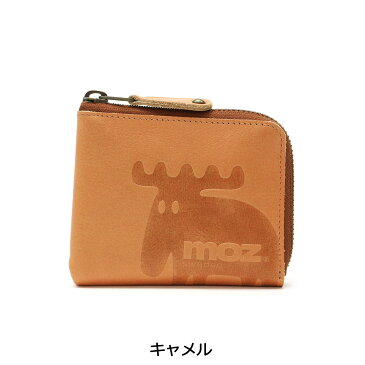 無料ラッピング モズ 財布 moz ミニ財布 本革 かわいい 薄い L字ファスナー Elk 小銭入れ レディース 可愛い コンパクト 薄型 スウェーデン ZNWE-86005
