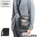 ポーター ショルダーバッグ メンズ ポーター アメイズ ショルダーバッグ 022-03794 吉田カバン PORTER AMAZE SHOULDER BAG 斜めがけ 小さめ 斜めがけ かっこいい 本革 革 縦型 軽い おしゃれ ビジネス 黒 日本製 旅行 ショルダー コンパクト ミニ