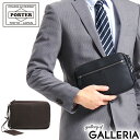 ポーター クラッチバッグ メンズ ポーター ウィズ ポーチ 016-01078 セカンドバッグ 吉田カバン PORTER 本革 WITH POUCH クラッチバッグ 小さめ コンパクト ビジネス メンズ