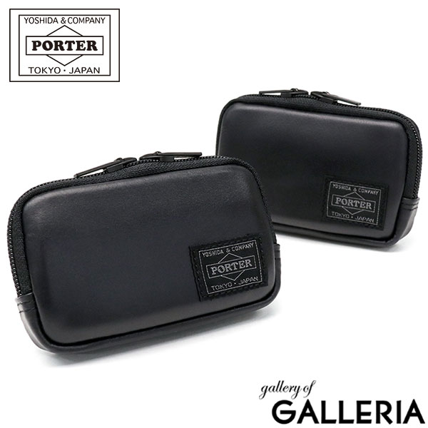 ポーター 財布（メンズ） ポーター アルーフ マルチコインケース 023-03763 吉田カバン PORTER ALOOF MULTI COIN CASE コインケース メンズ レディース 本革 革 レザー 財布 ブランド ミニ コンパクト ミニマム おしゃれ 柔らかい 軽量 カジュアル 黒 日本製