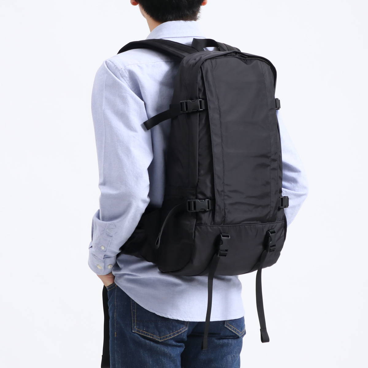 ポーター エクストリーム デイパック 508-06615 リュック リュックサック 吉田カバン PORTER EXTREME DAYPACK メンズ レディース おしゃれ シンプル 黒 バッグ カジュアル 日本製 大人 ブランド アウトドア 撥水 A4 16L 3