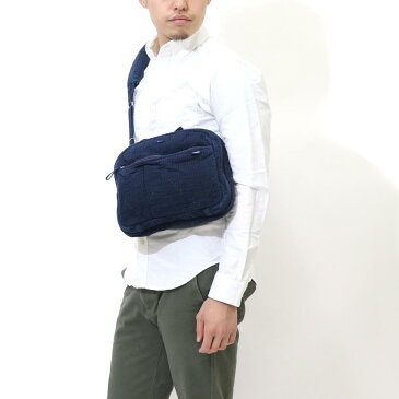 【P21倍 | RカードでP23倍 9/1限定】 ポータークラシック ショルダーバッグ Porter Classic muatsu NEWTON SASHIKO SHOULDER BAG ムアツ ニュートン ショルダー 斜めがけ 2層式 メンズ レディース ミニショルダー 刺し子 日本製 PC-050-958