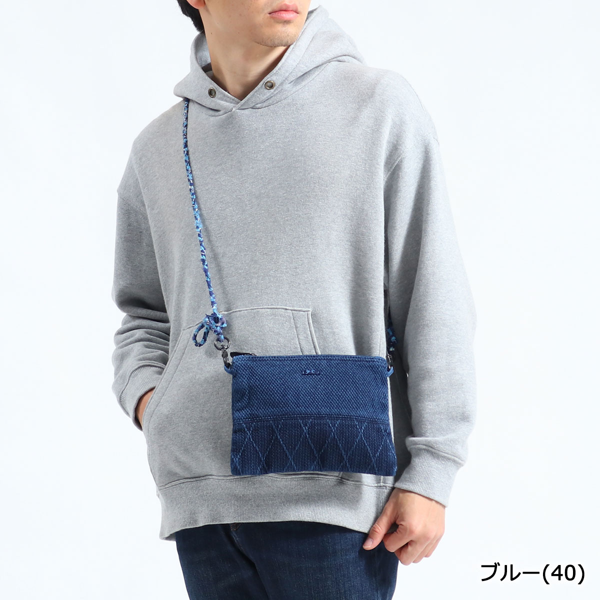 【エントリー&楽天カード最大36倍 9/5限定】 ポータークラシック サコッシュ Porter Classic PC KENDO SIMPLE POUCH S ショルダーバッグ ポーチ ミニショルダー 斜めがけ 小さめ 小さい メンズ レディース 剣道 インディゴ 日本製 PC-001-797