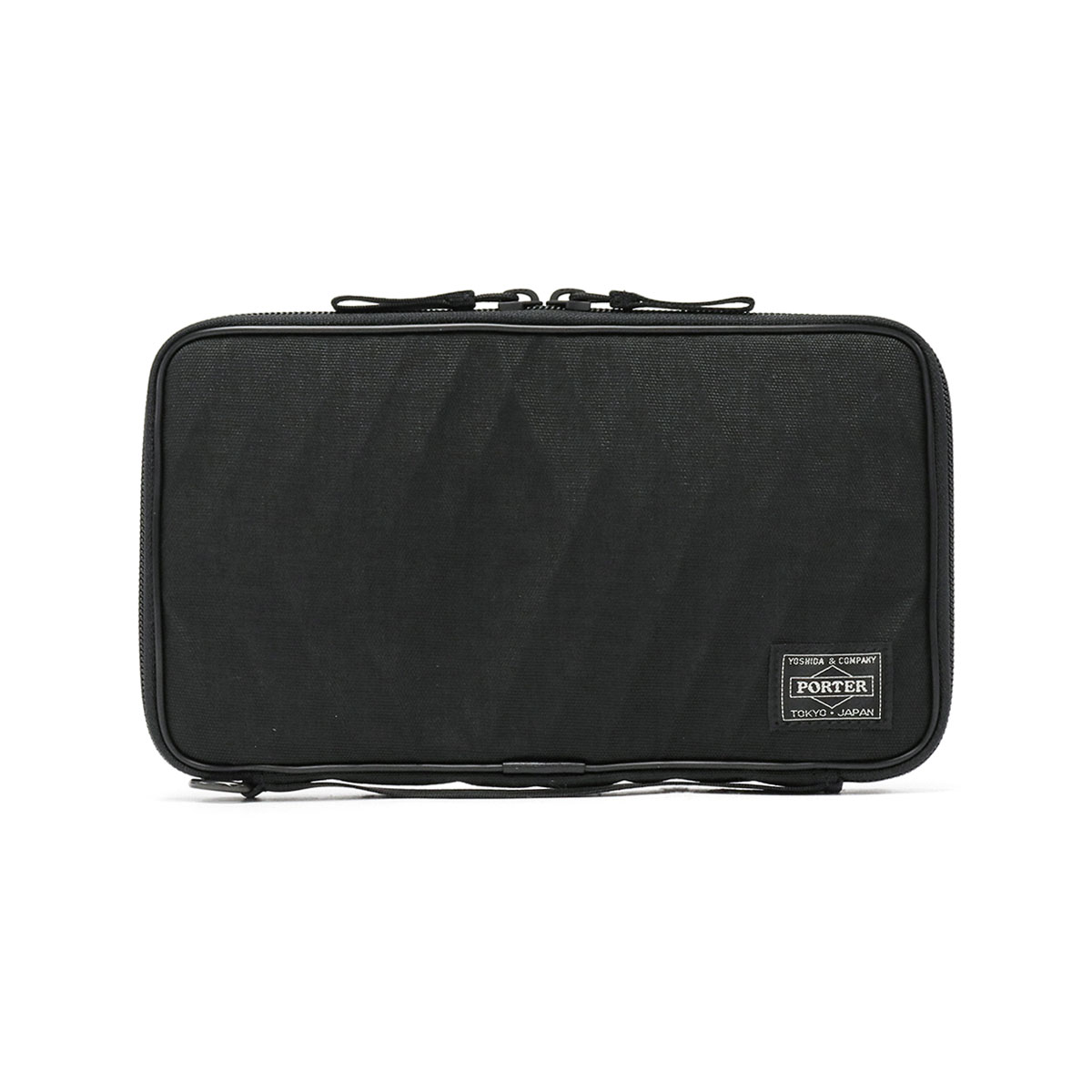 ポーター ハイブリッド トラベルオーガナイザー 737-17824 吉田カバン PORTER HYBRID TRAVEL ORGANIZER ポーチ 小物入れ メンズ レディース トラベルウォレット パスポートケース ブランド 旅行 出張 シンプル 黒 防水 日本製 3