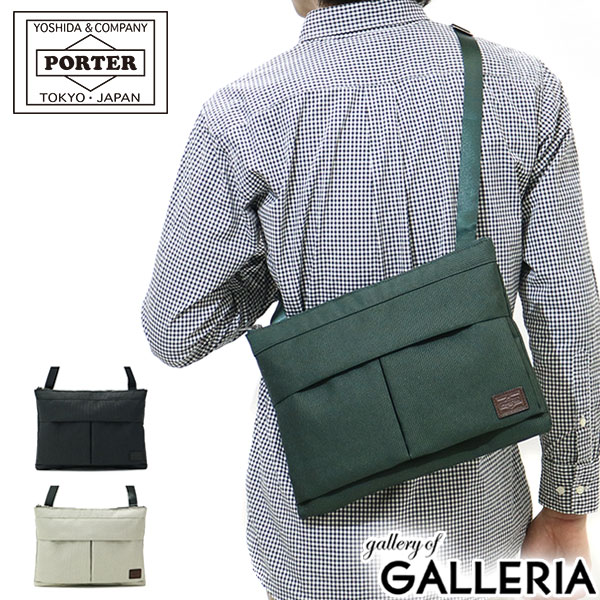 ポーター サコッシュ メンズ ポーター フィネス ショルダーバッグ 688-05243 吉田カバン PORTER FINESSE サコッシュ メンズ レディース ショルダー バッグ ブランド 小さめ 小さい B5 斜めがけ ミニショルダー 軽量 軽い 大人 シンプル 薄型 日本製