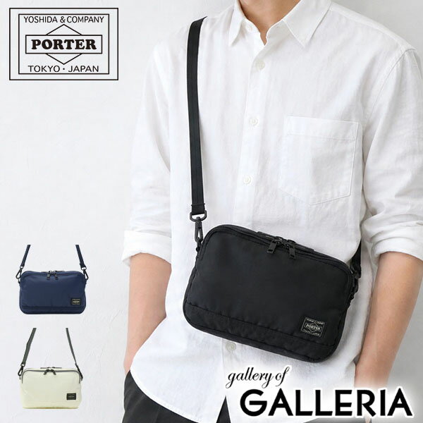 ポーター フラッシュ ショルダーバッグ 689-05940 吉田カバン PORTER FLASH メンズ レディース ブランド 50代 斜めがけ 軽量 軽い ミニショルダー ショルダー バッグ おしゃれ カジュアル シンプル 無地 撥水 大人 日本製