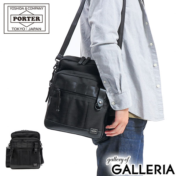 楽天ギャレリア Bag＆Luggageポーター ヒート ショルダーバッグ 703-06976 吉田カバン PORTER HEAT SHOULDER BAG メンズ レディース 斜めがけ ナイロン ブランド カジュアル 小さめ かっこいい ショルダー バッグ おしゃれ B5 斜めがけバッグ 縦長 日本製