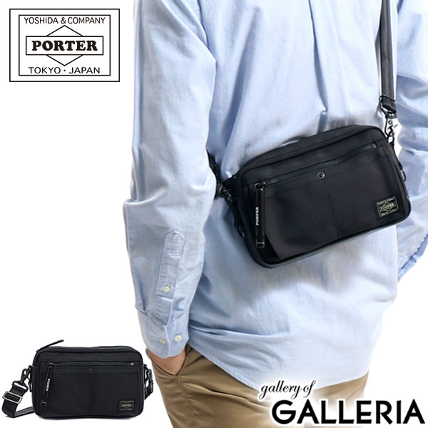 ポーター ショルダーバッグ メンズ ポーター ヒート ショルダーバッグ 703-06975 吉田カバン PORTER HEAT SHOULDER BAG 斜めがけ 小さめ カジュアル ナイロン メンズ レディース ミニショルダー