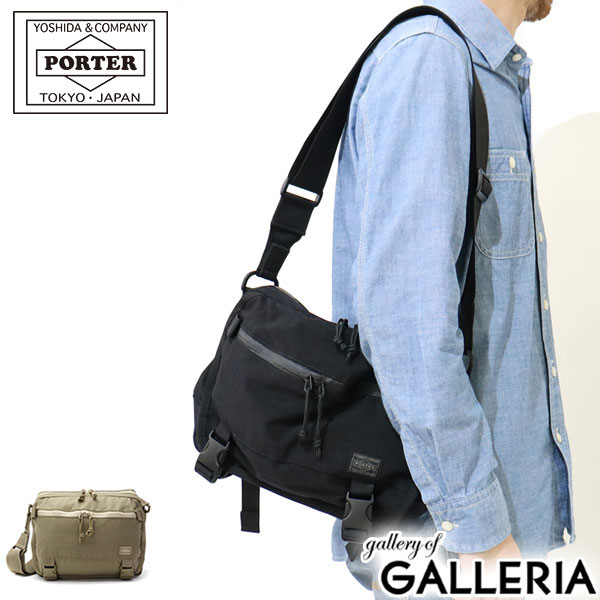 ポーター メッセンジャーバッグ メンズ ポーター クランカーズ ショルダーバッグ 568-08175 吉田カバン PORTER KLUNKERZ SHOULDER BAG(S) 吉田かばん ショルダー メンズ レディース ナイロン ブランド 斜めがけ 大人 ママ 小さめ カジュアル メッセンジャーバッグ