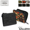 ポーター ギリー ウォレット 886-16141 財布 吉田カバン PORTER GHILLIE L字ファスナー コンパクト ミニ財布 WALLET 迷彩 ミリタリー カモフラージュ メンズ レディース