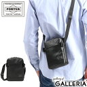 ポーター 革ショルダーバッグ メンズ ポーター ガード ショルダーバッグ 033-05064 吉田カバン PORTER GUARD SHOULDER BAG メンズ レディース 小さめ バッグ ショルダー 撥水 スコッチガード 本革 革 レザー 30代 40代 50代 ブランド メンズブランド 斜めがけ かっこいい 軽量 黒