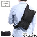 ポーター リング ウエストバッグ(L) 832-16133 ウエストポーチ 吉田カバン PORTER RING WAIST BAG(L) 斜めがけ ボディバッグ 薄マチ 軽量 ナイロン メンズ レディース