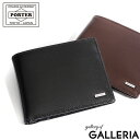 ポーター シーン ウォレット 110-02928 吉田カバン PORTER SHEEN WALLET 二つ折り財布 二つ折り 財布 小銭入れなし ブランド 小さい 本革 薄い レディース 黒 カード 日本製