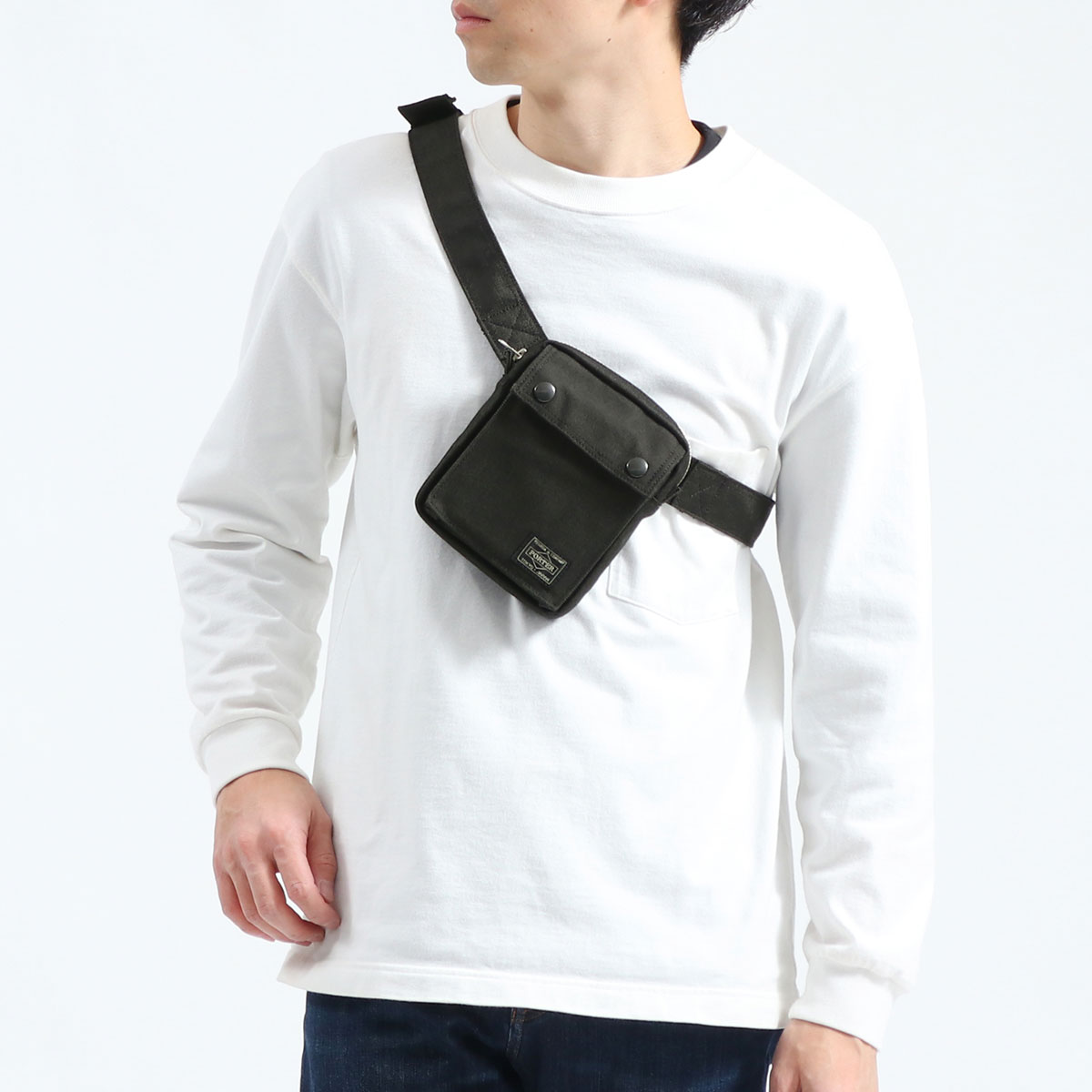 吉田カバンポータースモーキーポーターウエストバッグPORTERSMOKY吉田カバン斜め掛けメンズレディース592-07508