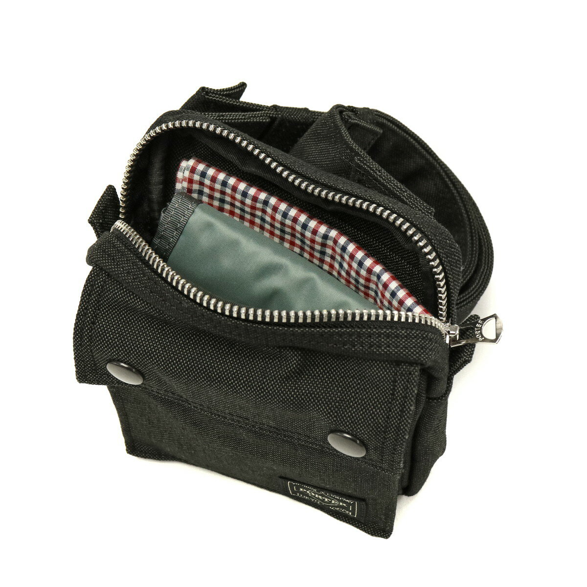 ノベルティ付amp;無料ラッピング吉田カバンポーターウエストポーチPORTERSMOKYスモーキーWAISTBAGウエストバッグ斜め掛けバッグ斜めがけ小さめミニ軽量日本製メンズレディース592-07508