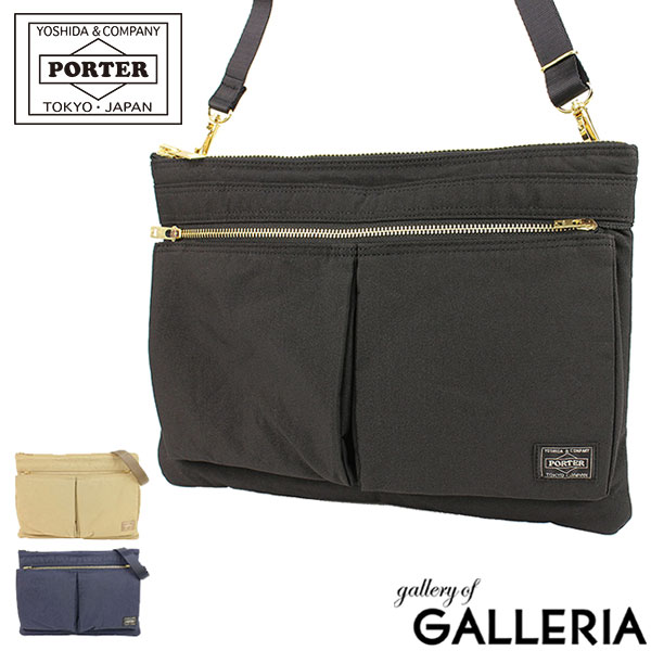 ポーター ドラフト ショルダーバッグ 656-06176 吉田カバン PORTER DRAFT SHOULDER BAG(L) メンズ レディース ブランド 大きめ 斜めがけ ナイロン A4 薄マチ 大人 ショルダー 斜めがけバッグ Lサイズ 30代 40代 50代 横 バッグ 軽量 日本製