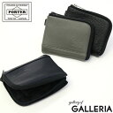 ポーター 財布（メンズ） ポーター ディライト ウォレット 145-03292 吉田カバン PORTER DELIGHT WALLET 財布 コインケース メンズ 革 L字 レディース 小銭入れ ブランド 小さい 本革 薄い 黒 カード ファスナー 小銭 日本製