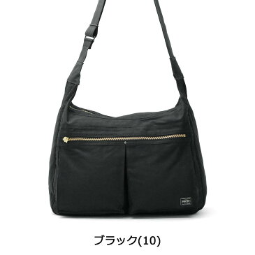 【楽天カード28倍 | 4/30限定】 吉田カバン ポーター ショルダーバッグ PORTER DUAL デュアル 吉田かばん バッグ ショルダー 斜めがけ B4 ワックスコットン 日本製 メンズ レディース 634-06310