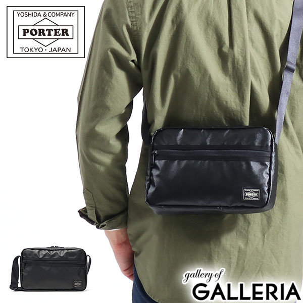 ポーター タクティカル ショルダーバッグ 654-07073 吉田カバン PORTER TACTICAL SHOULDERBAG メンズ レディース ブランド ナイロン 小さめ 斜めがけ かっこいい 大人 軽量 軽い きれいめ ショルダー バッグ 無地 薄マチ ミニショルダーバッグ 日本製