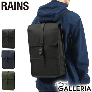 【エントリー&楽天カード最大34倍 4/15限定】 レインズ リュック 防水 撥水 RAINS バックパック Backpack Mini リュックサック 通学 通勤 A4 B4 デイパック バッグ スクエア 薄型 かぶせ メンズ レディース 1280