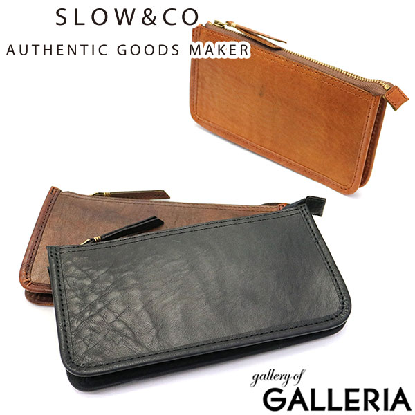 無料ラッピング 【セール30%OFF】 スロウ 長財布 SLOW 財布 本革 belly ベリー wallet L ファスナー ミドルウォレット 小さめ メンズ レディース レザー 49S184H