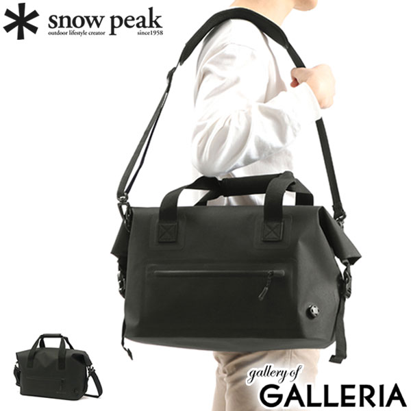 【エントリー&楽天カード最大18倍 2/25限定】 スノーピーク ボストンバッグ snow peak Dry Boston Bag ドライボストンバッグ Water Proof ウォータープルーフ 2WAYボストンバッグ バッグ ショルダー 防水 大容量 B4 30L メンズ レディース AC-21AU406