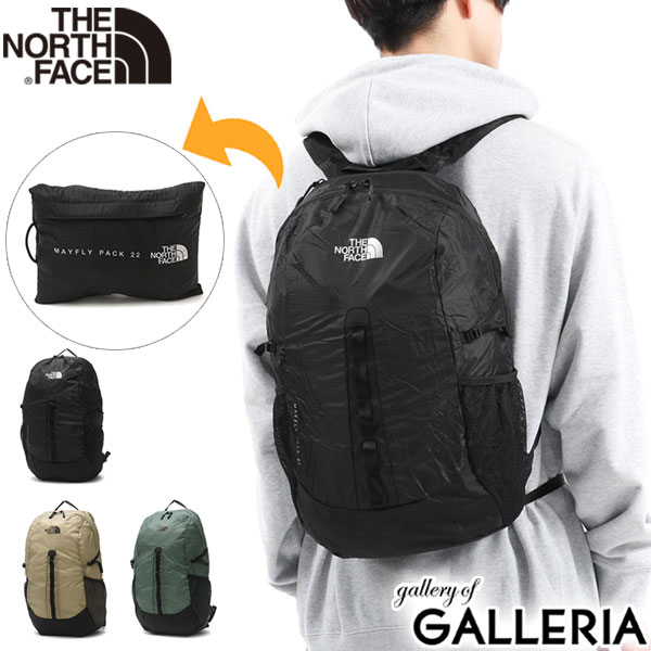 【日本正規品】 ザ・ノース・フェイス リュック THE NORTH FACE メイフライパック 22 Mayfly Pack 22 バッグ デイパック バックパック 軽量 A4 22L パッカブル メンズ レディース NM62203