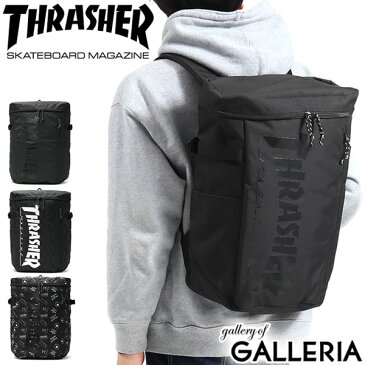 【楽天カードで29倍 | 6/15限定】 スラッシャー リュック THRASHER バックパック Benchmark Backpack Box リュックサック スクエア ボックス 25L B4 大容量 スケーター 通学リュック 通学 高校生 部活 旅行 メンズ レディース THR-102